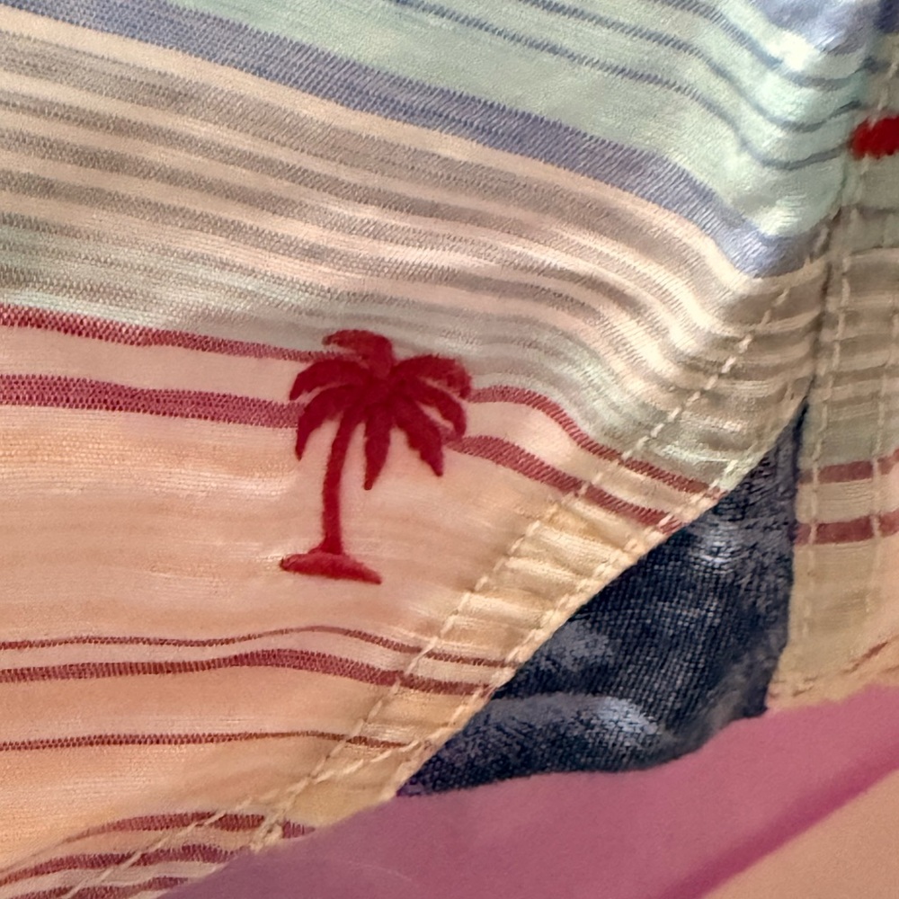 Tommy Bahama Pastel Striped Button Down Shirt - Picture 2 of 9